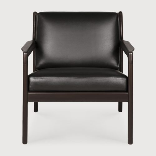 product_wf_35100_35103_Jack_lounge_chair_frame_mahogany_dark_brown_Black_leather_side001_workingfile
