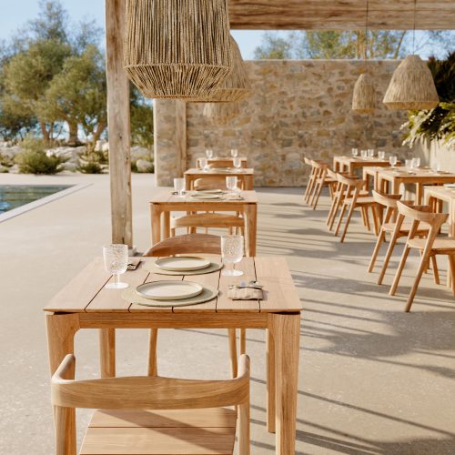 10296_Bok_outdoor_dining_table_teak_square_10155_Bok_outdoor_dining_chair_teak_2_WEB