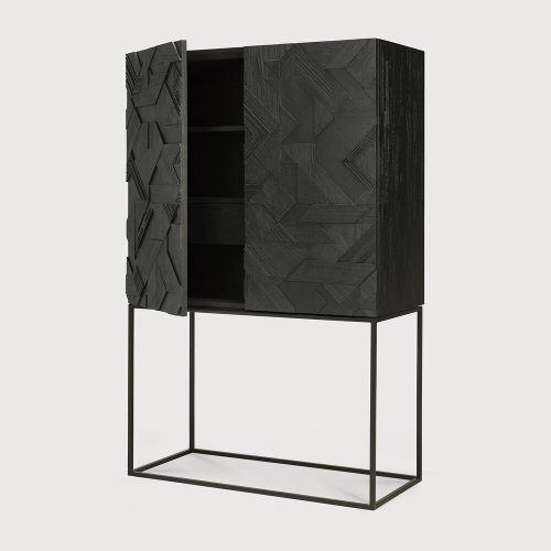 product_wf_10066_Graphic_cupboard_varnished_teak_black_2_doors_side02_web