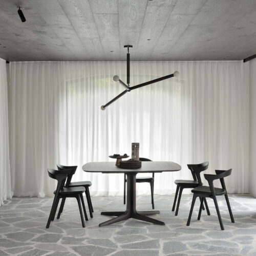 50995_Oak_brown_Corto_dining_table_51492_Oak_black_Bok_chair_black_leather_1_WEB