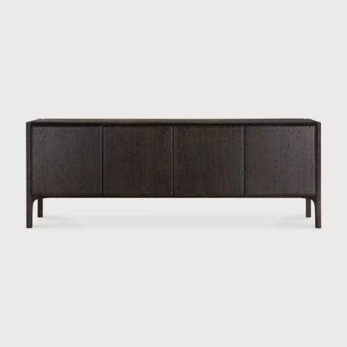 product_wf_11573_PI_sideboard_varnished_teak_dark_brown_4doors_front01_web