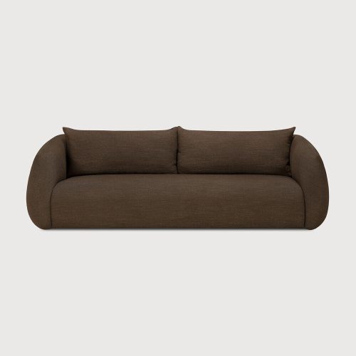 product_wf_21405_Figur_sofa_Chocolate_fabric_3_seater_front_WEB